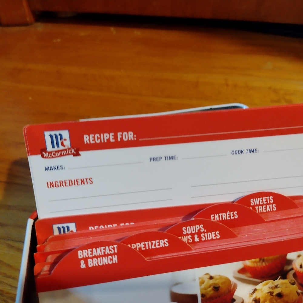 McCormick Recipe Card Collection - Picture 3 of 4